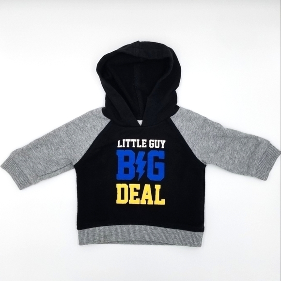 Koala Kids Little Guy Big Deal Hoodie 3m - Picture 1 of 4